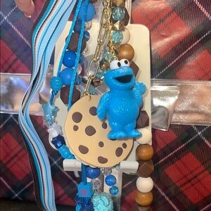 Cookie Monster Keychain